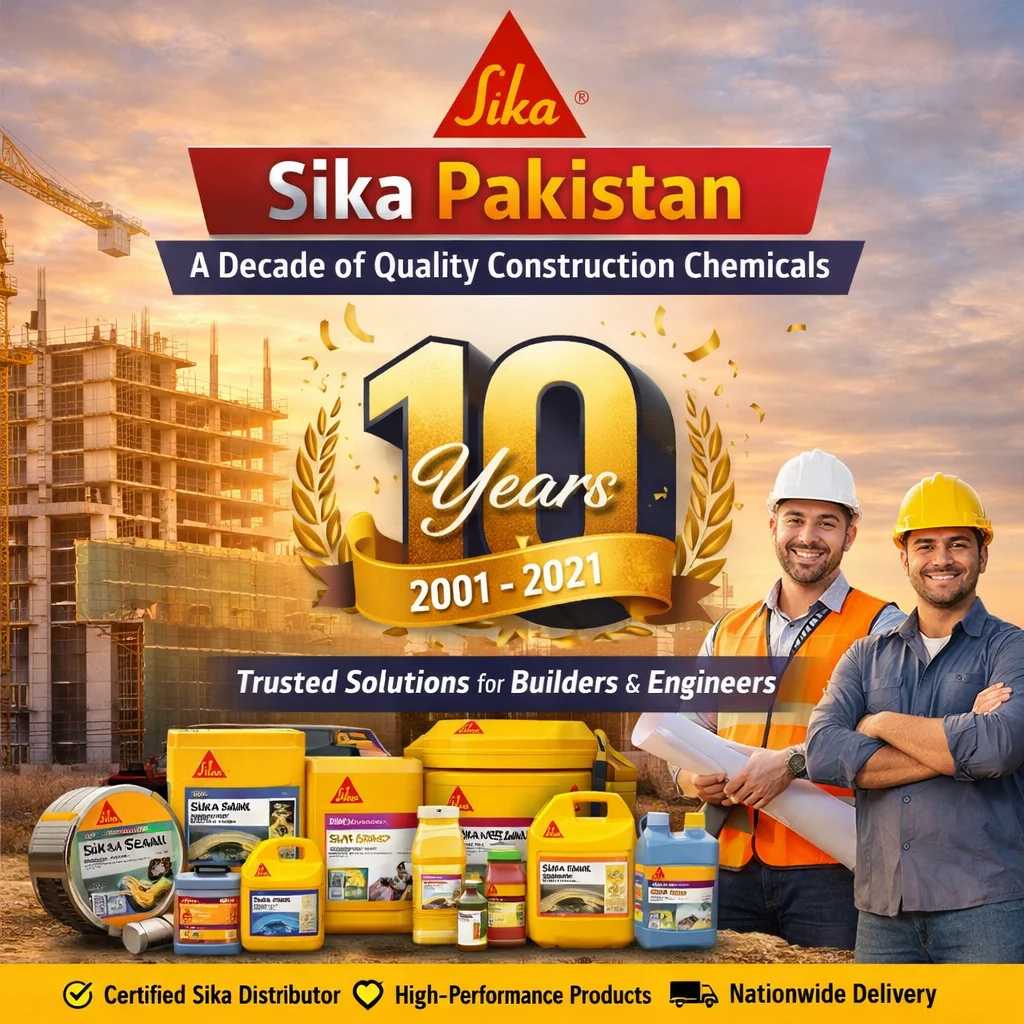 Sika Pakistan: A Decade of Quality Construction Chemicals