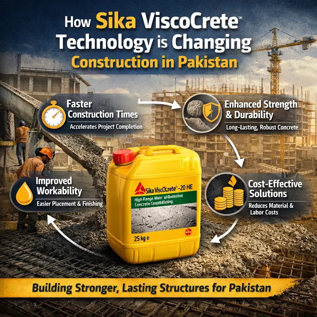 How Sika ViscoCrete Technology is Changing Construction in Pakistan