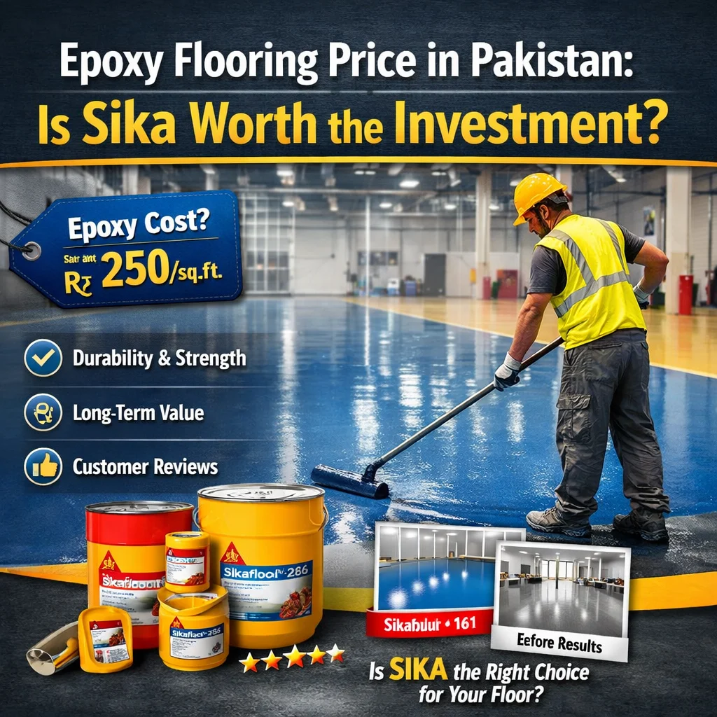 Epoxy Flooring Price in Pakistan 2026: Is Sika Worth It?