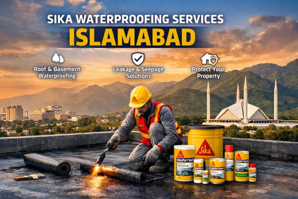 The Hidden Leak in Your Home? | Sika Waterproofing Services Islamabad